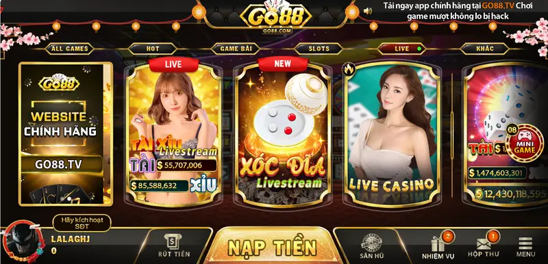 Giới thiệu Go88 - Các sản phẩm trò chơi đặc sắc nhất 